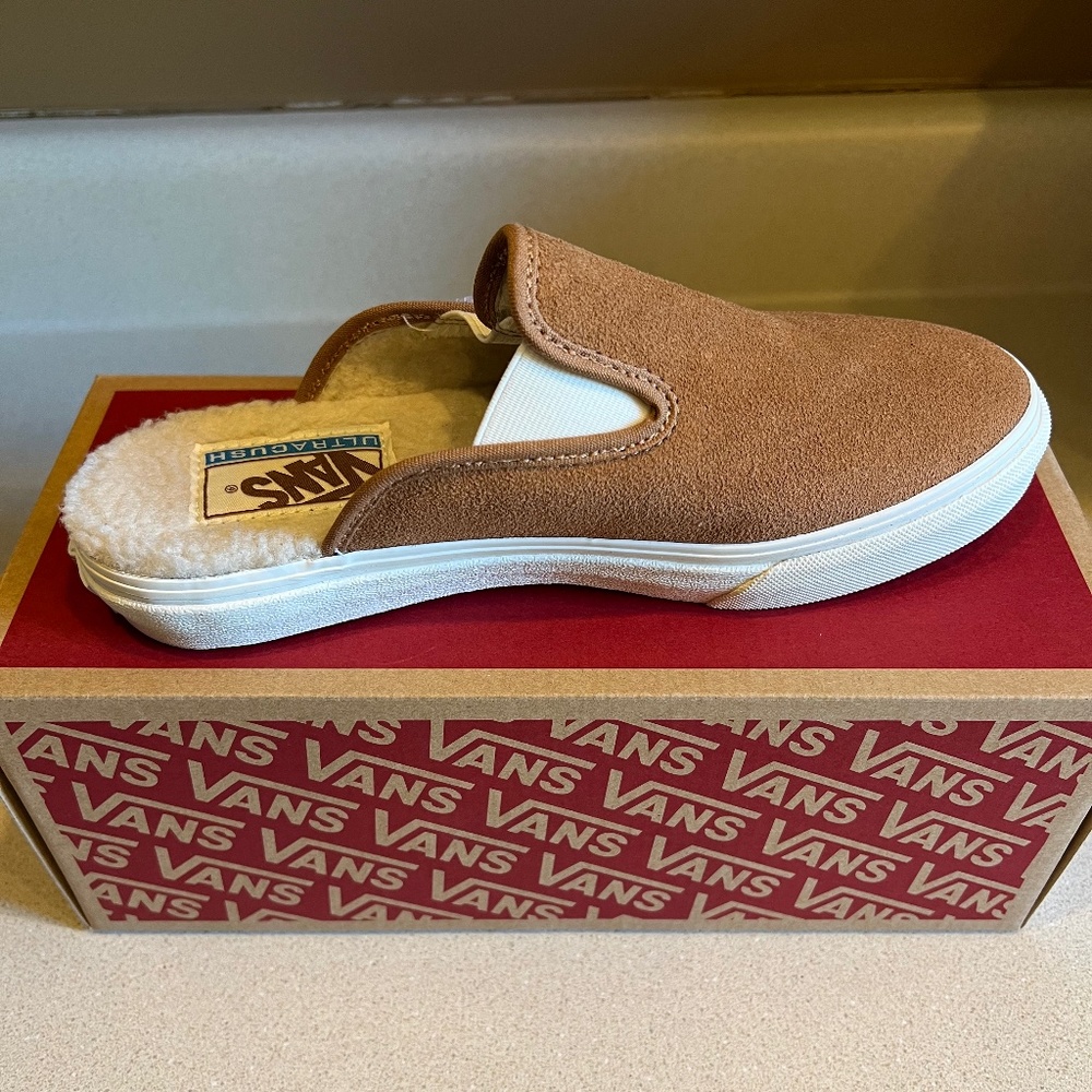 Classic Suede Vans Slip On Shoes